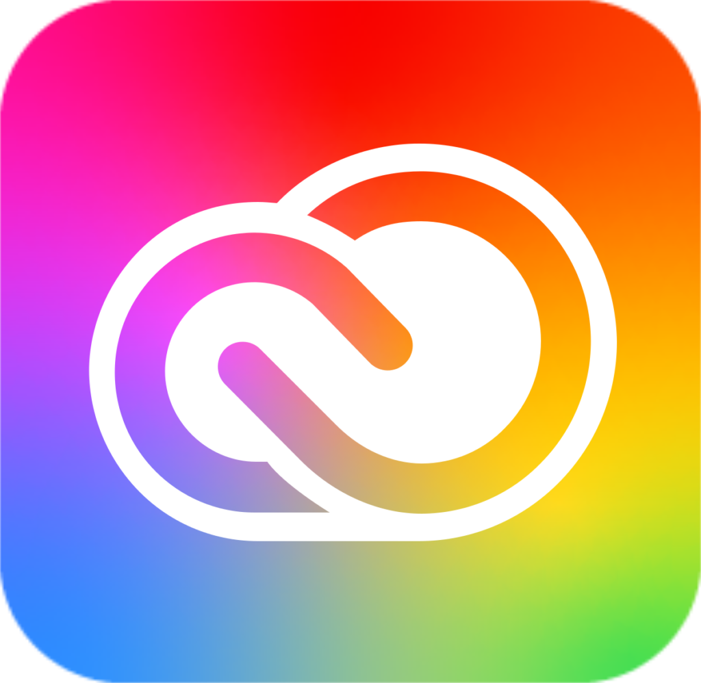 An image of the logo for Adobe Creative Cloud.